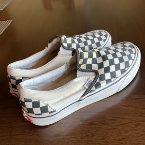 Checkered old school vans